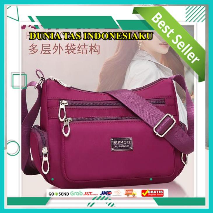 ZXID - Z-004 - 1KG 4 PCS - RRN 032 -  SELEMPANG - ( XIUXIANXILIE ) - TAS WANITA - TAS NILON ANTI AIR