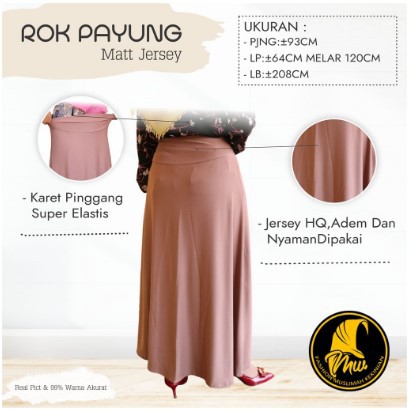 ROK PANJANG WANITA BAHAN SPANDEK JERSEY UKURAN JUMBO WANITA BISA COD / ROK KERJA / ROK HITAM / ROK JUMBO