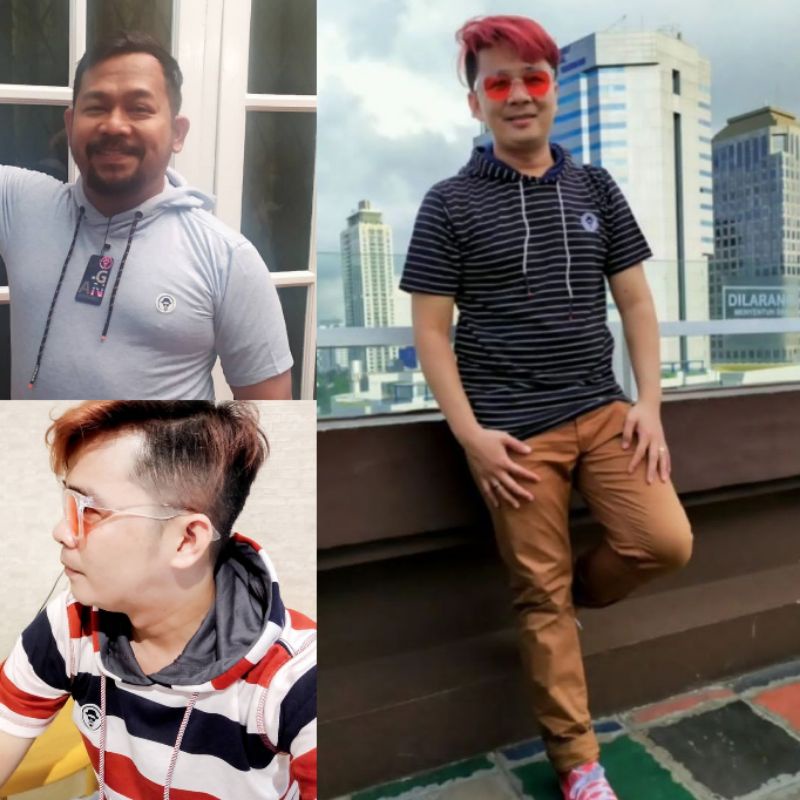 hoodie pendek xxl/kaos hoodie Urgan original size besar