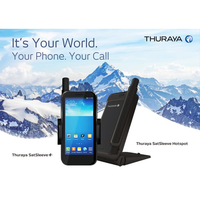 Thuraya Satsleeve+ Plus, Adapter For Ios & Android Smartphone