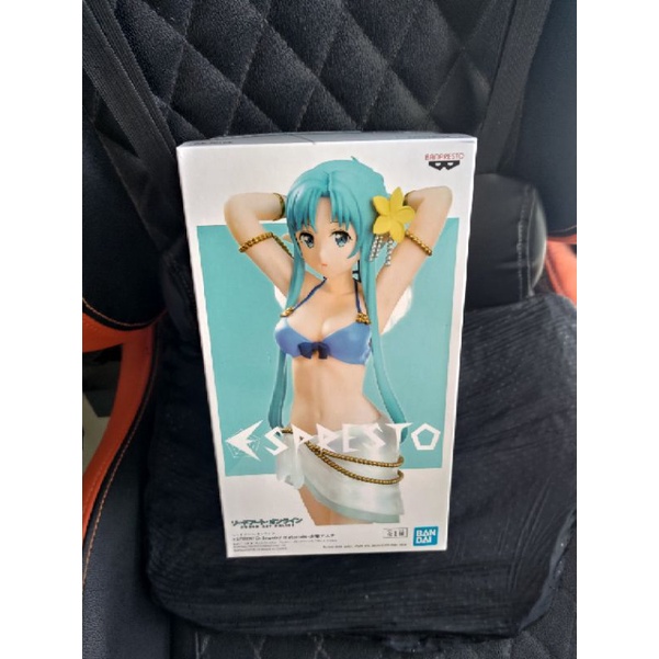 Banpresto Espresto jewelry materials Asuna swimsuit SAO figure sword art online figure