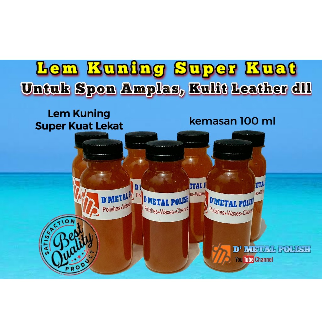 

Lem Kuning Super Kuat Lekat Kemasan 100gr Best Quality