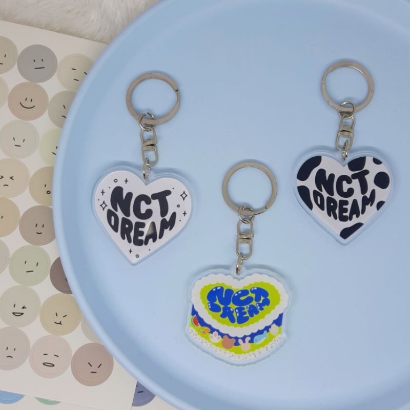 Keychain NCT DREAM Gantungan Kunci Cake Nct Dream