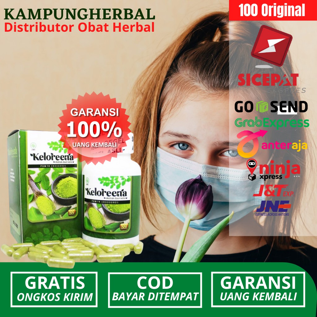 Obat Herbal Mengatasi Anosmia Anak Dewasa Lansia_Obat Tidak Bisa Mencium Bau_Keloreena BPOM ASLI