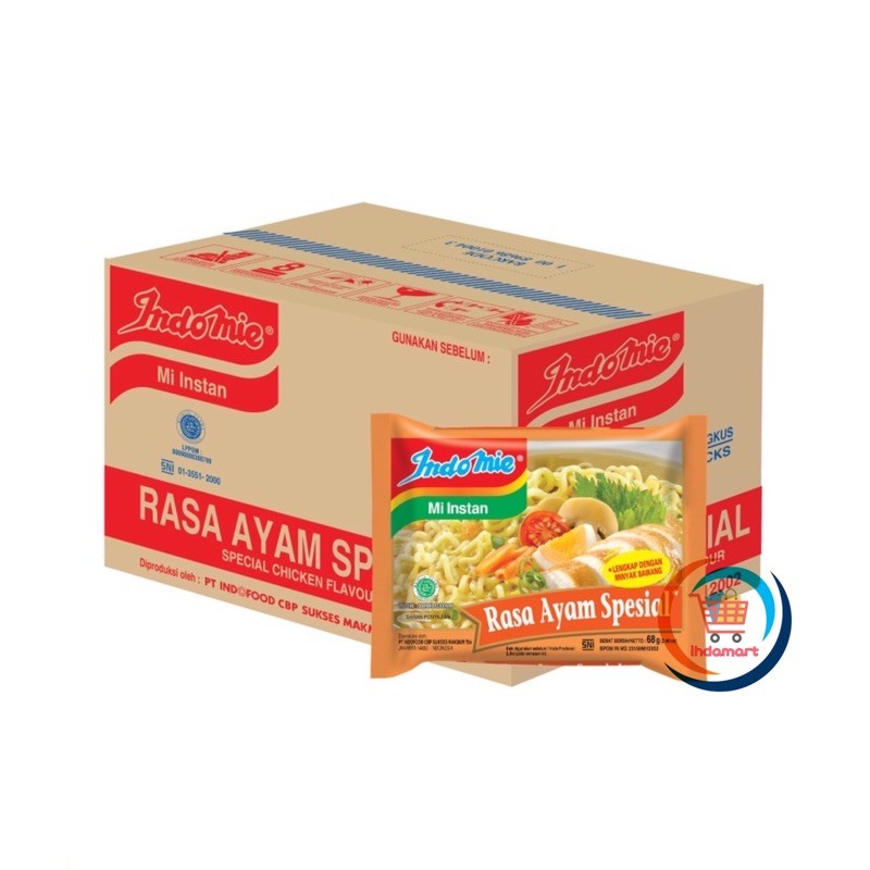 Indomie Ayam Spesial 1 Dus 68 gram Isi 40 pcs