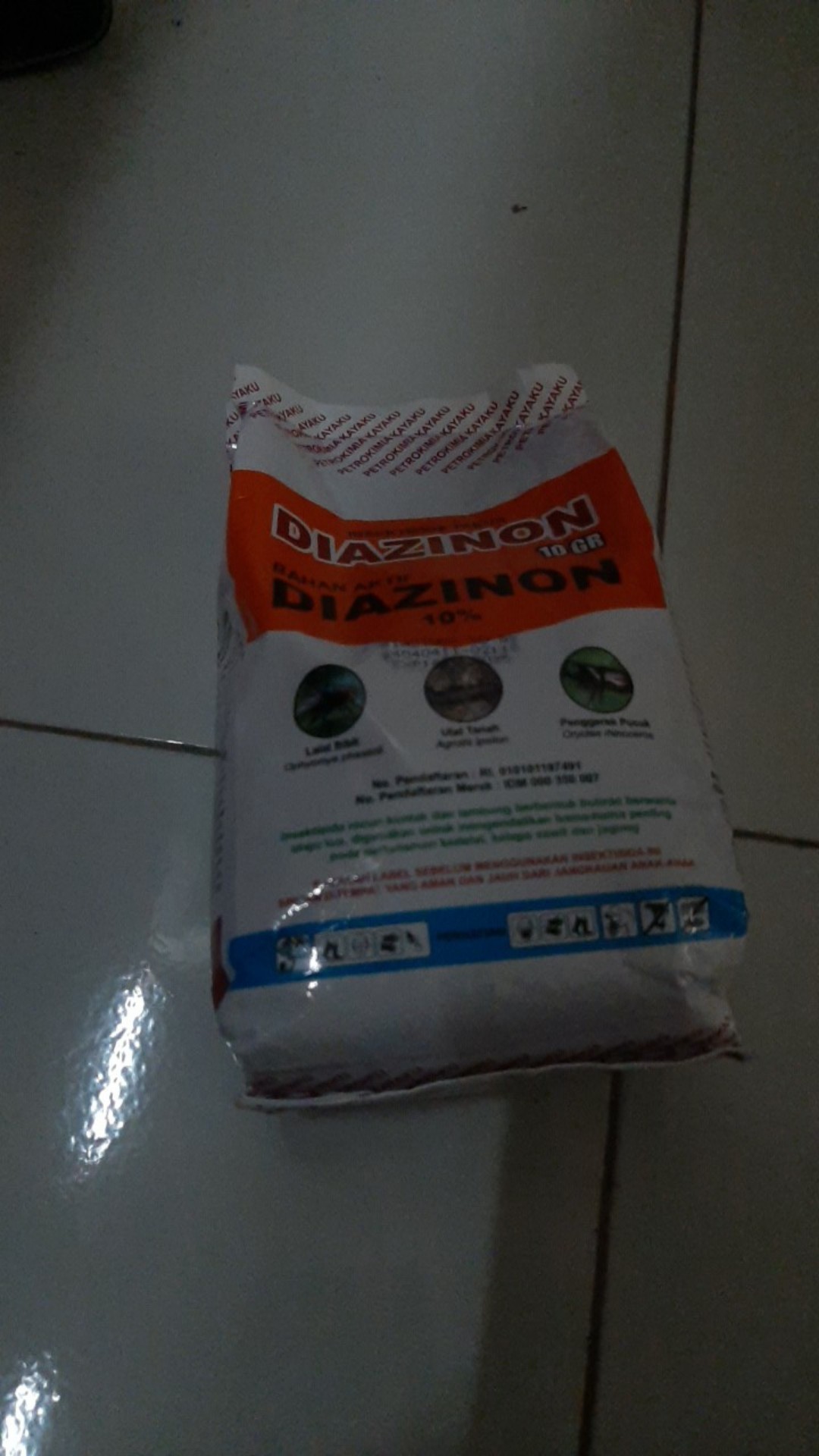 [insektisida Tabur] Diazinon 10 Gr Insektisida Pembasmi Hama Ulat Tanah Dan Lalat