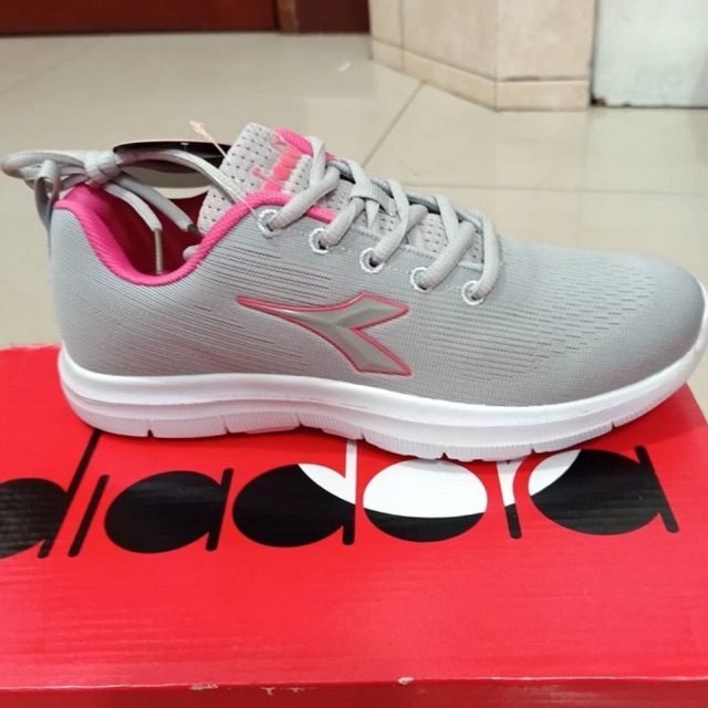 Sepatu wanita Incisa grey pink original sepatu sneaker diadora woman