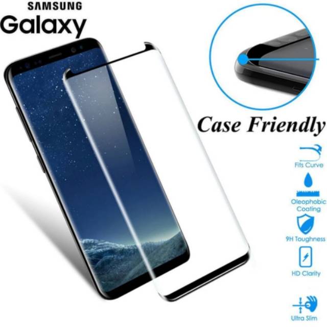 TEMPERED GLASS FULL LAYAR SAMSUNG NOTE 8