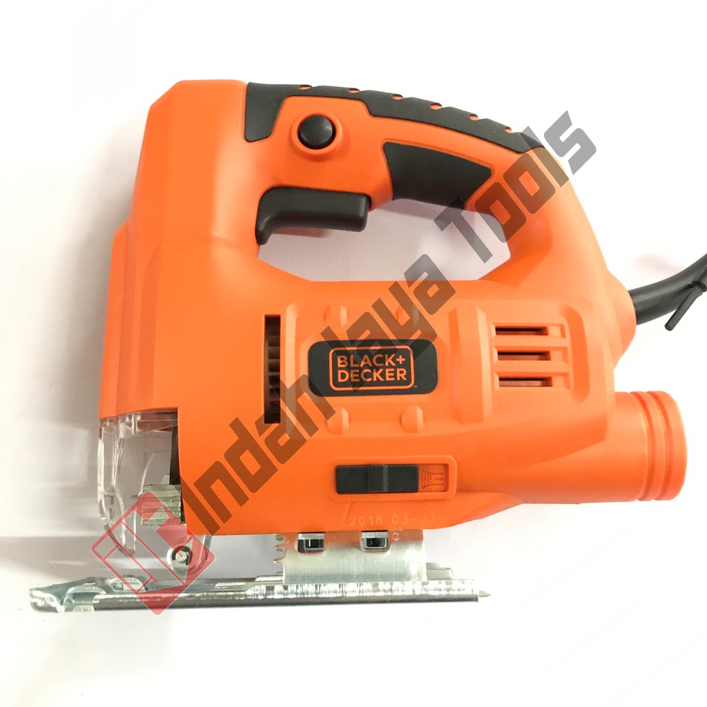 Mesin Jigsaw VARIABLE Speed BLACK + DECKER JS20 Compact Jig saw 400 W