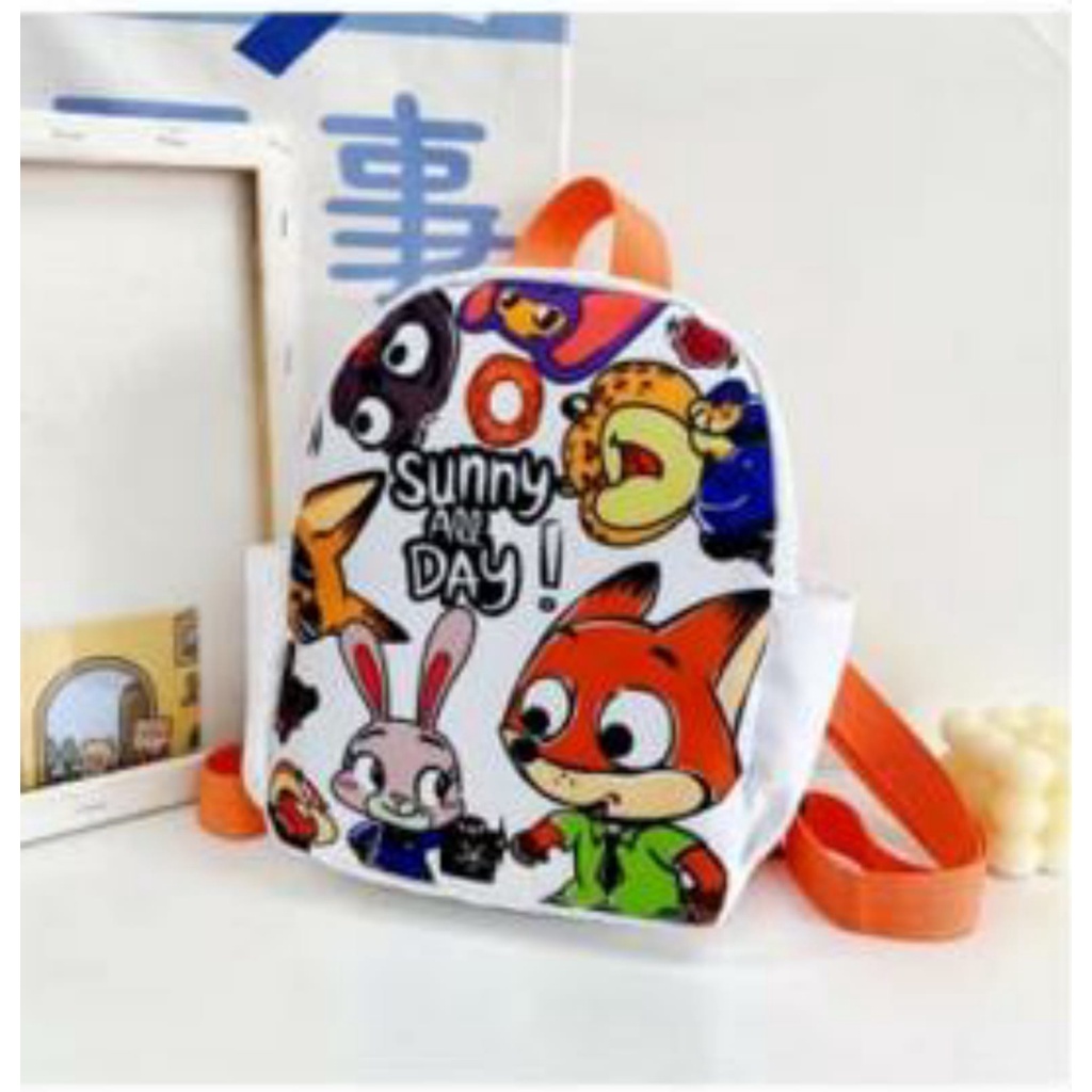 GGS Tas Ransel Anak Aneka Bag Backpack Mini Kids Cartoon /Tas Murah/Tas karakter Kartun Lucu/Fashion Kids Motif