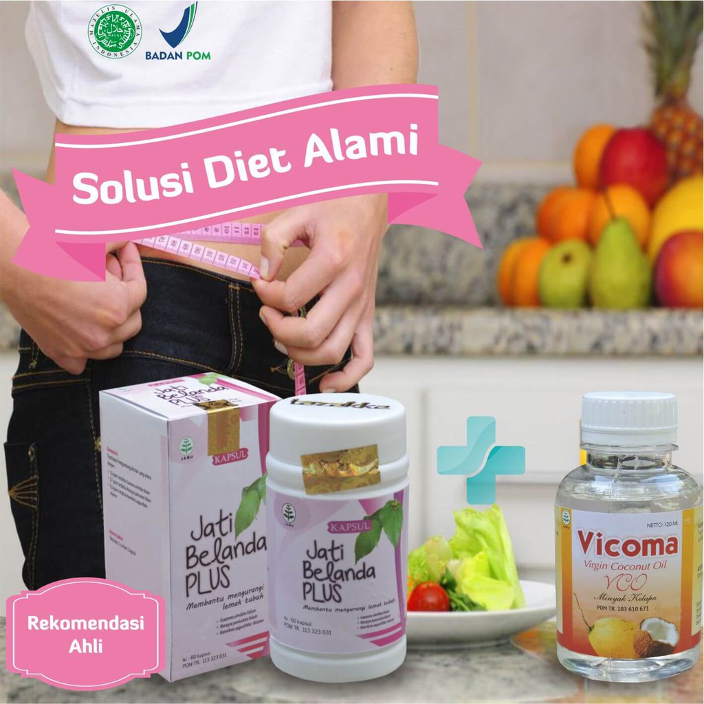 Obat Diet Herbal Ampuh Diet Booster Diet Detox Pelangsing.