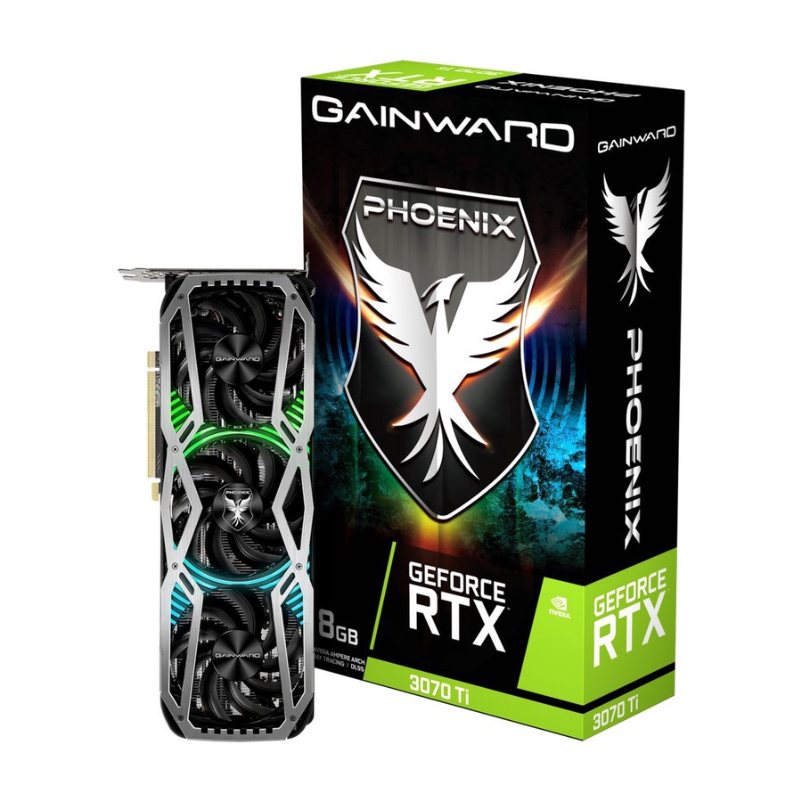 GAINWARD GeForce RTX 3070 Ti Phoenix 8 GB GDDR6X (256bits)