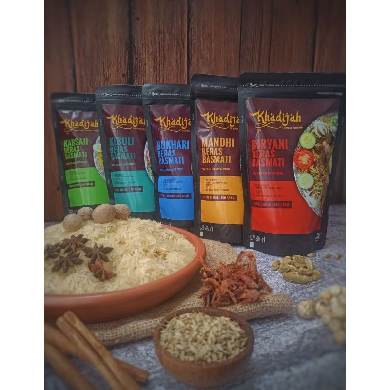 

BERAS BUMBU KHADIJAH INSTAN MASAKAN ARAB TIMUR TENGAH SIAP SAJI