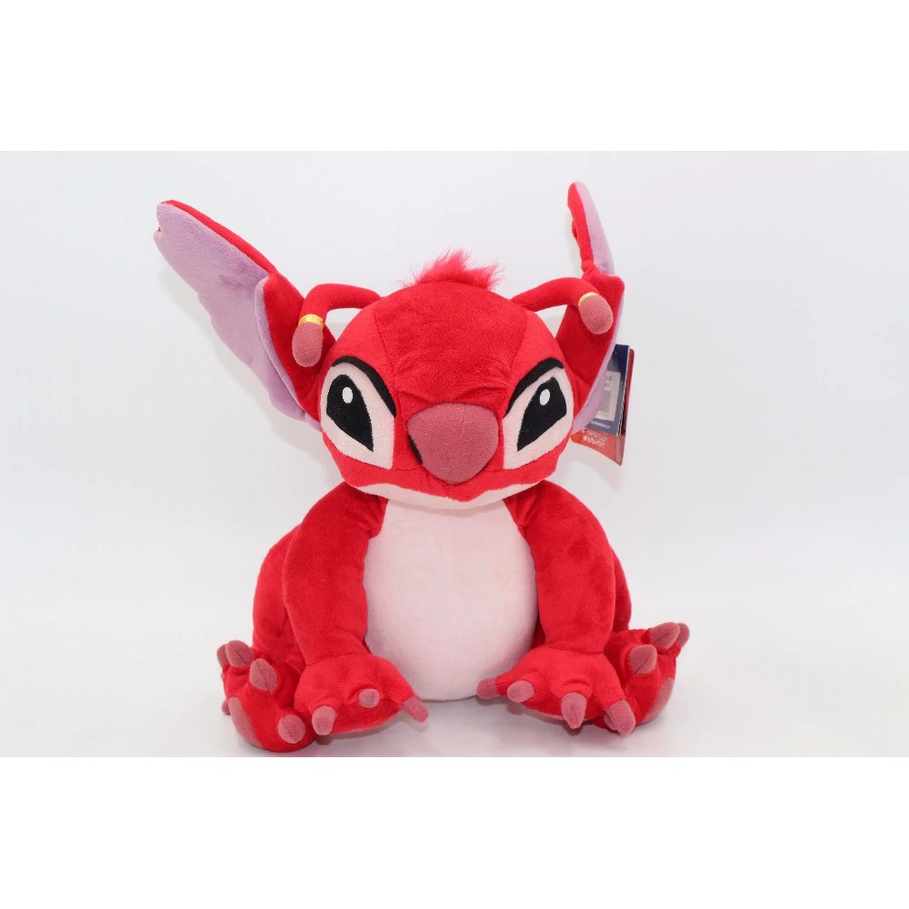 Boneka Lucu Nuevo 12 "Red LEROY Soft Plush Experiment 628 Lilo Stitch regalo raro grande Murah