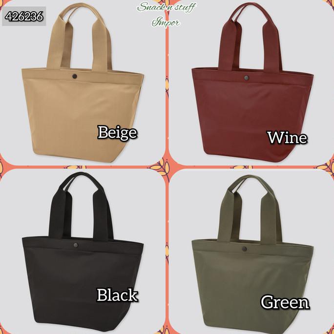TAS TOTE NYLON WANITA UNIQLO / TOTE BAG / TAS UNIQLO
