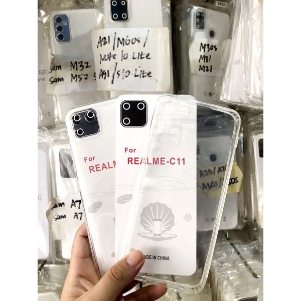 Case Jelly Silicone 2.0mm Realme C11 Clear Case Transparan