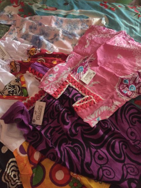 Daster Batik Rayon Anak Renda / Dress Bayi Harian Santai