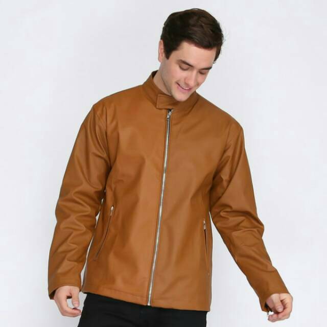 JAKET KULIT LIVEHAF FAUX - 100% ORIGINAL BERKUALITAS