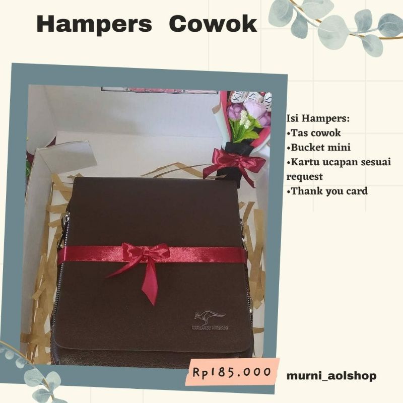 

Hampers Kado cowok Kado Tas premium merk kangoroo