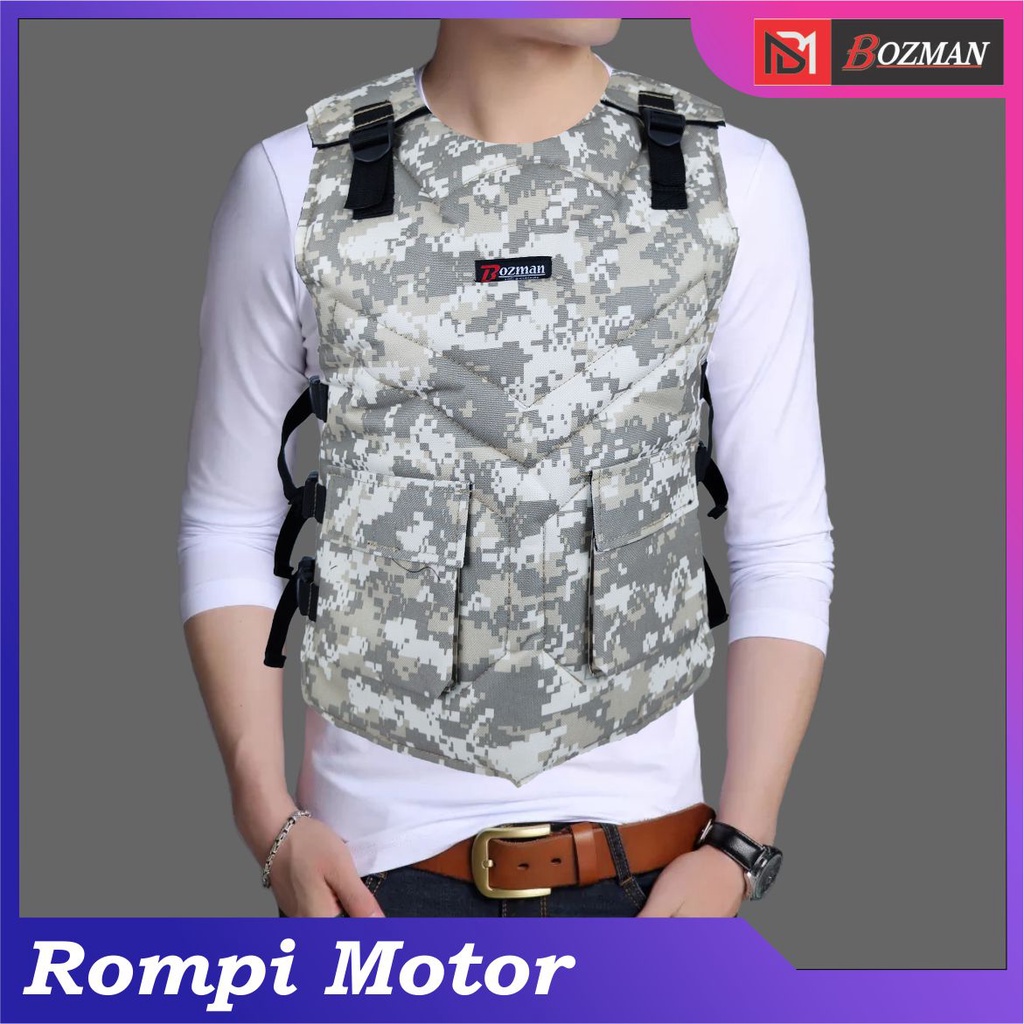 ROMPI MOTOR TOURING BODY PROTECTOR PELINDUNG DADA ANTI ANGIN TERMURAH DAN TERLARIS