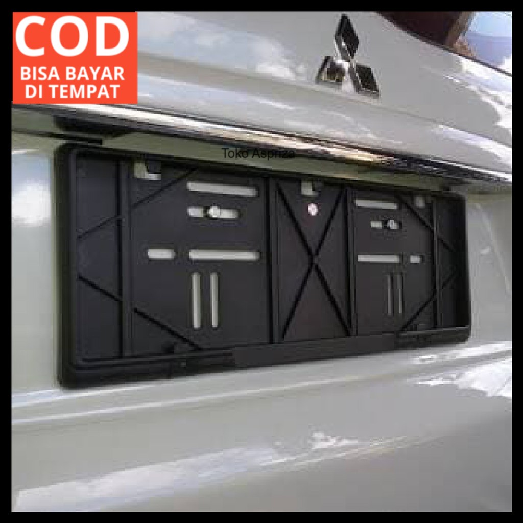 Tatakan Dudukan Plat Nomor Mobil Toyota Avanza Rush Ukuran 46cm