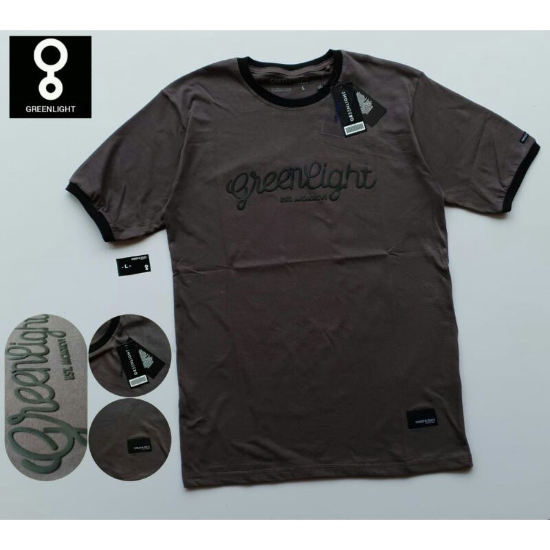 KAOS DISTRO PRIA GREENLIGHT TSHIRT PRIA DEWASA PREMIUM MURAH