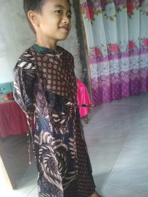 Batik Couple Keluarga Maura Couple Sania Ruffle Ori Ndoro Jowi Dnt Cendrawasih