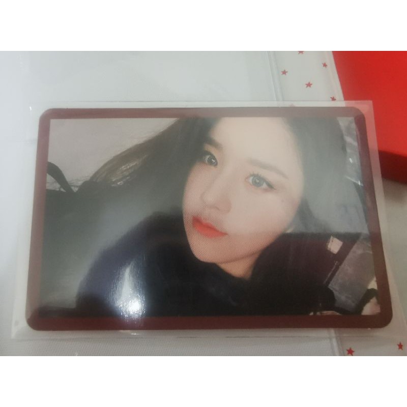 (All Booked) Loona Heejin Gowon Choerry Official MMT Photocard