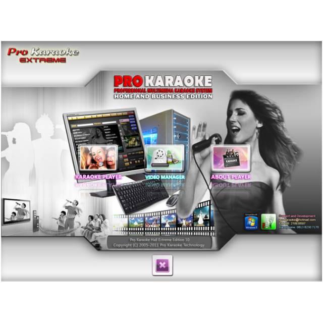 Aplikasi Pro Karaoke Hall Extreme TS 10 atau Dzone Xtreme 10 Hall Edition