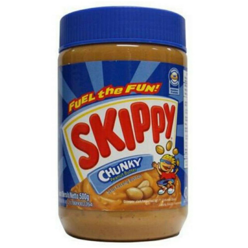 Skippy chunky 500 gram ed terpanjang