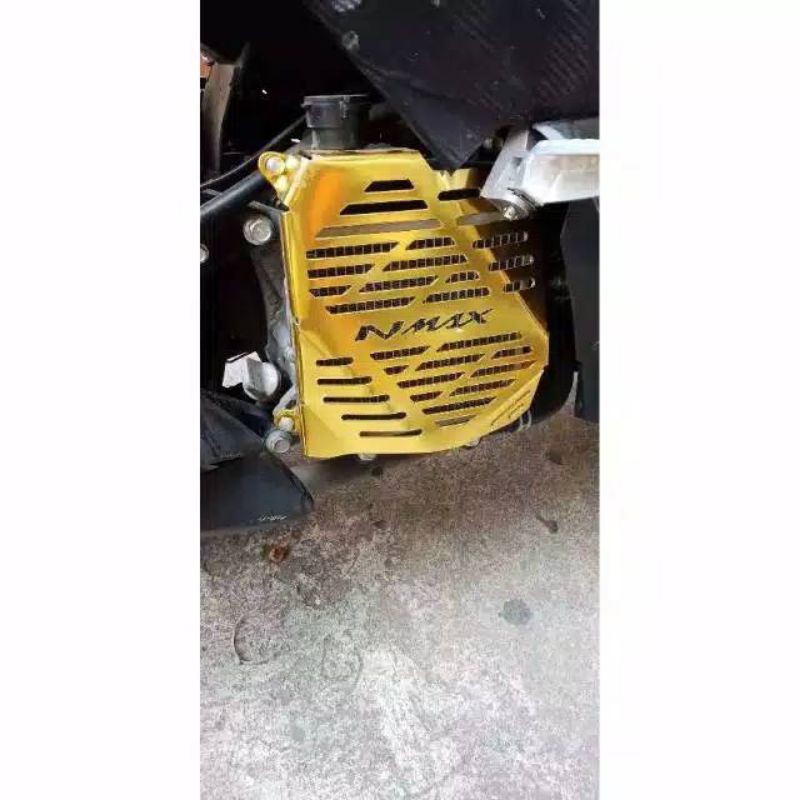 Tutup Radiator Cover Radiator Cnc Import Universal Nmax,Nmax New,Aerox,Lexi Dan Motor Lain Nya