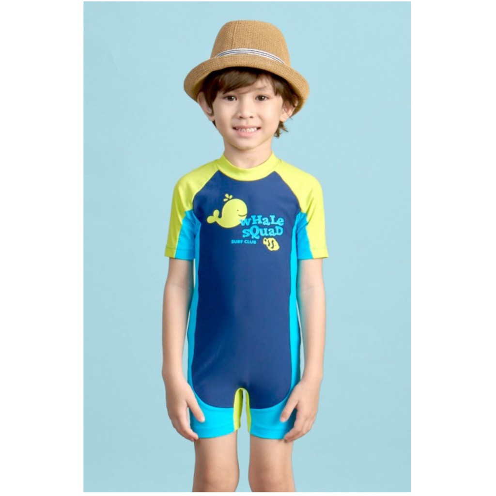 Lee Vierra - Kids Swimwear WHALE SQUAD DIVING