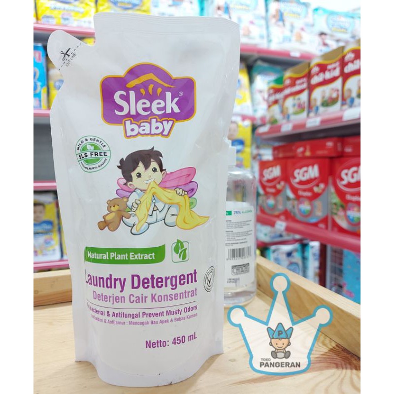 SLEEK BABY LAUNDRY DETERGENT 450ML/900ML