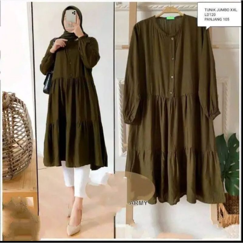 tunik wiza ld 120 jumbo dan busui