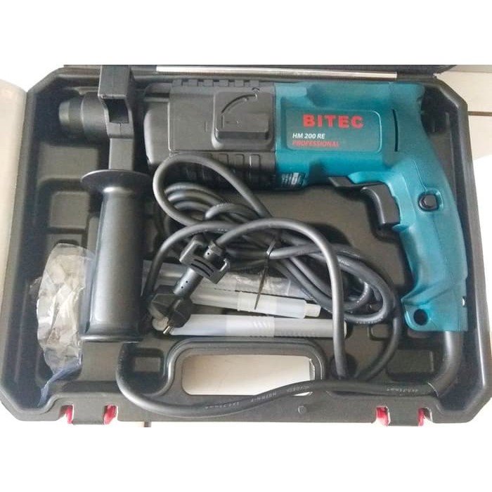 Mesin Bor Beton Tembok Rotary Hammer BITEC HM200RE