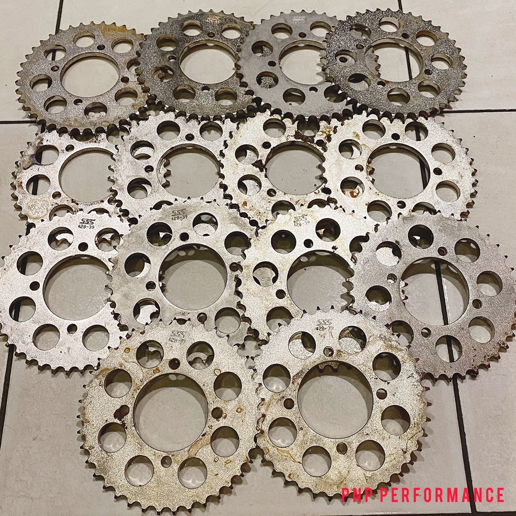[ JUAL MURAH ]  Gear Belakang SSS / Triple S Original Tebal 428 Jupiter Z . Jupiter MX . RX King . F