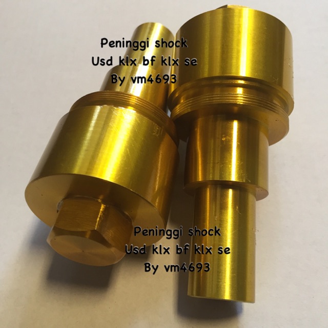 Peninggi shock depan klx bf peninggi shock depan klx se gold series