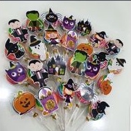 

Haloween Halloween Permen Lolipop isi 12pc Custom Lolipop