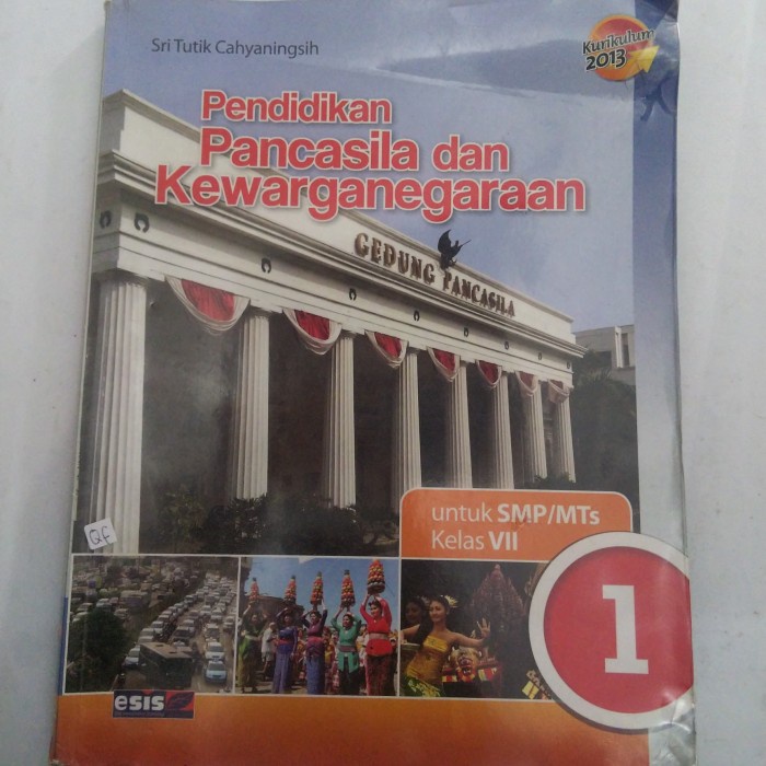 BUKU PAKET PPKN UNTUK SMP/MTS KELAS 7