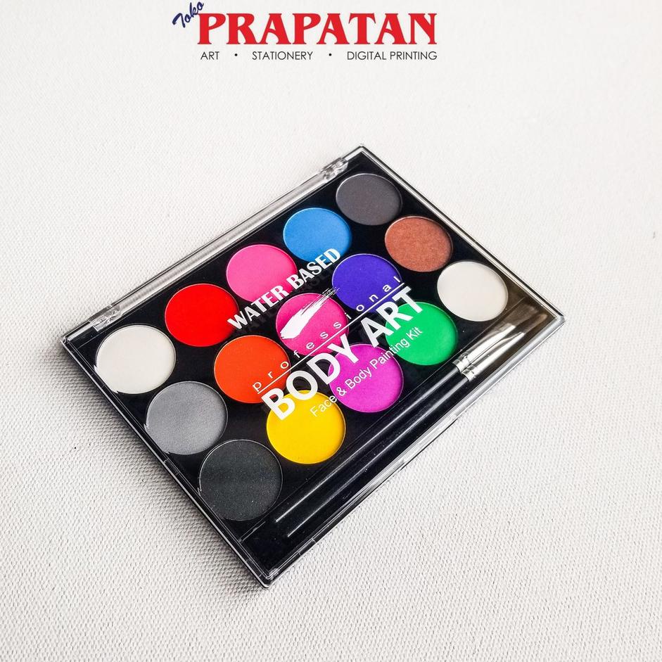

[_018] Professional Body Art / Body Face Painting / Cat Wajah / Face Paint TERBARU !!