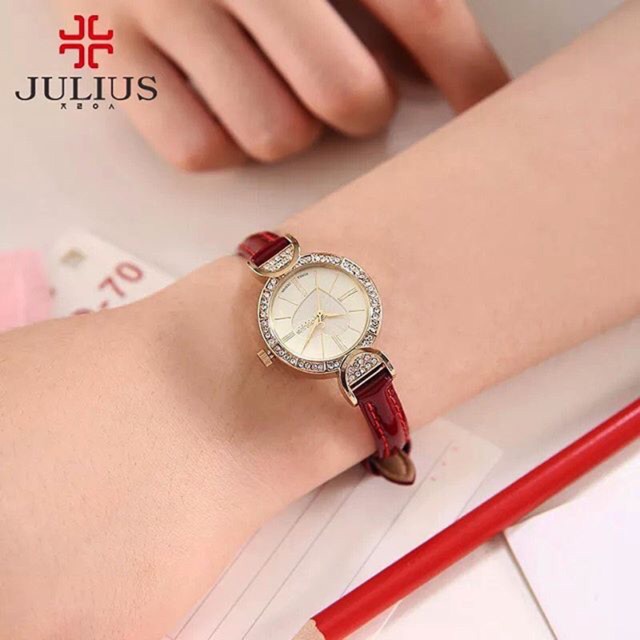JAM TANGAN ORIGINAL Julius Watch JA-779 Red