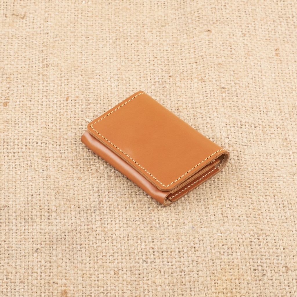 Dompet Kartu Card Holder Wanita Pria Kulit Asli Tempat Kartu ATM Slim Mini Muat 30 Kartu