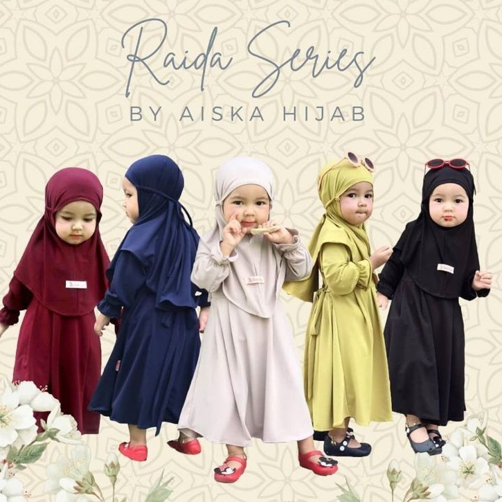  Baju  Gamis  Anak  Perempuan  Usia 4 Bulan 2  5 Tahun  Raida 