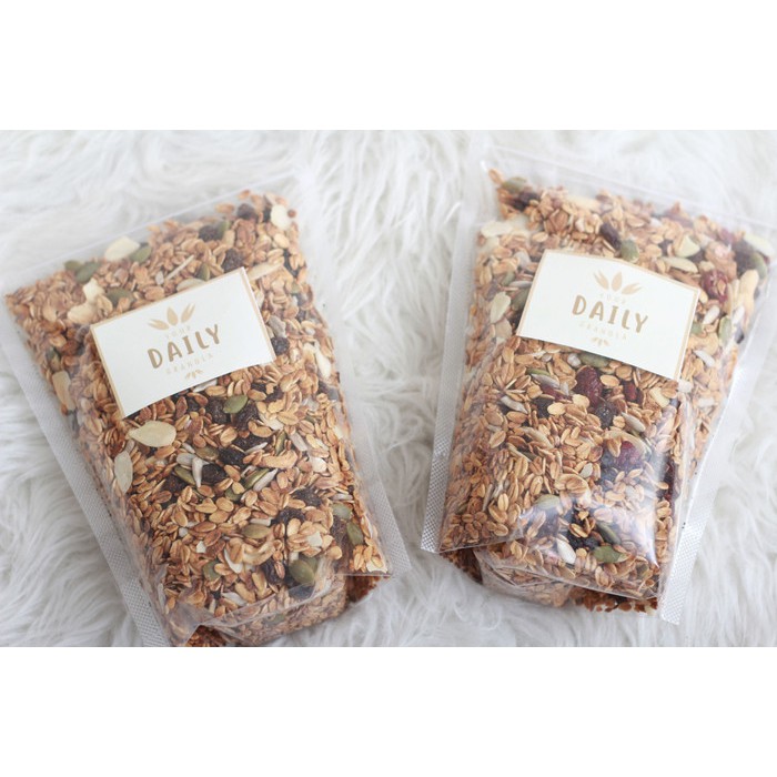 Granola 500 GR Crispy Roasted (Crunchy Mix) by YDG - Cereal Enak Murah