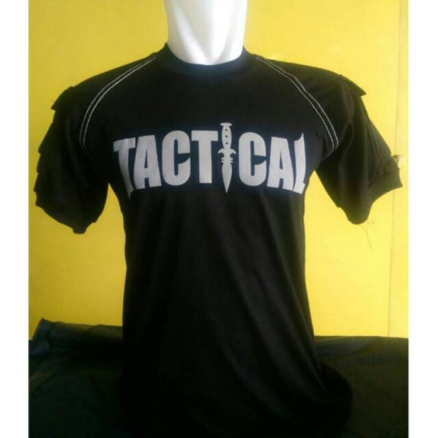 Baju tactical/baju army/kaos tactical lengan pendek