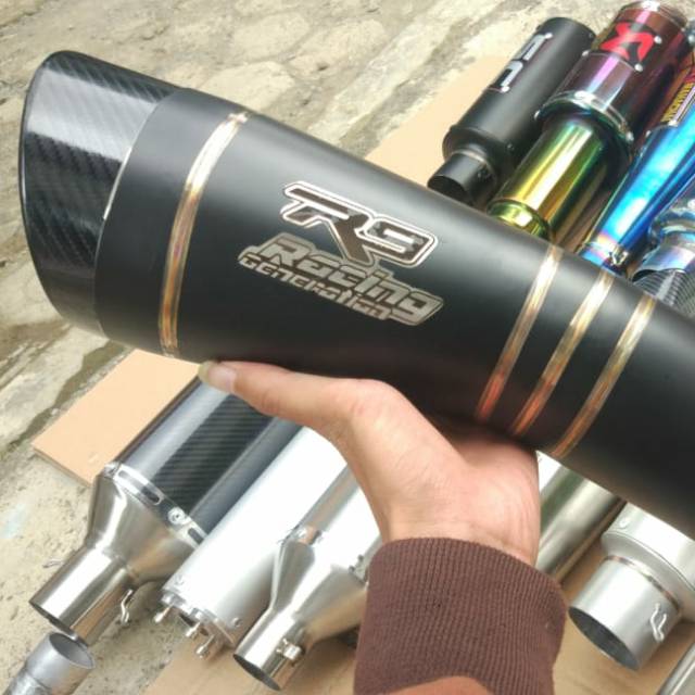 Knalpot motor fulset 250cc