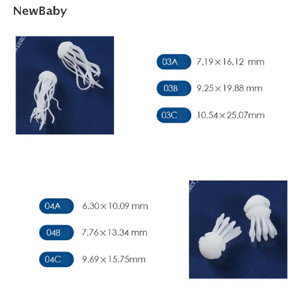 Newbaby 1 Pc Cetakan Uburubur Mini Bahan Resin Epoksi Untuk Membuat Modeling DIY