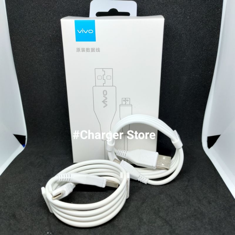 Kabel Data Vivo V17 V17 Pro V19 Z1 S1 Pro V11 V20 V20 SE Y30 Y30i Y50 X30 X50 X30 Pro X50 Pro Support Semua hp Fast Charging Usb C - Type C ORIGINAL 1 Meter