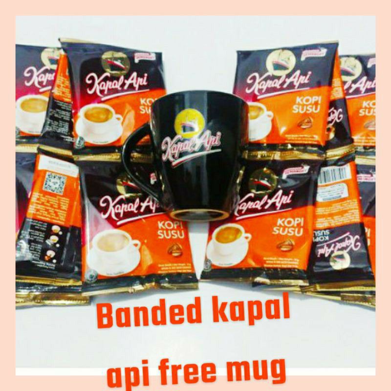 Kapal Api Coffee Banded 2rtg Free mug