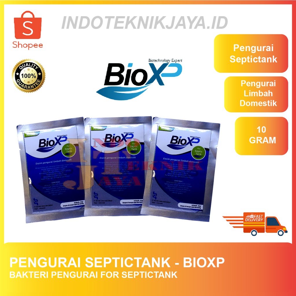 BIOXP - Bakteri Septic Tank Tanpa Sedot WC [10 Gram]